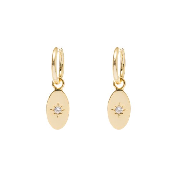 Picture of TIASHA GOLD EARRINGS BY SABLE AND DIXIE