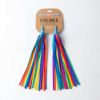 Picture of CLASSIC RAINBOW REAL RIBBON BIKE/SCOOTER STREAMERS